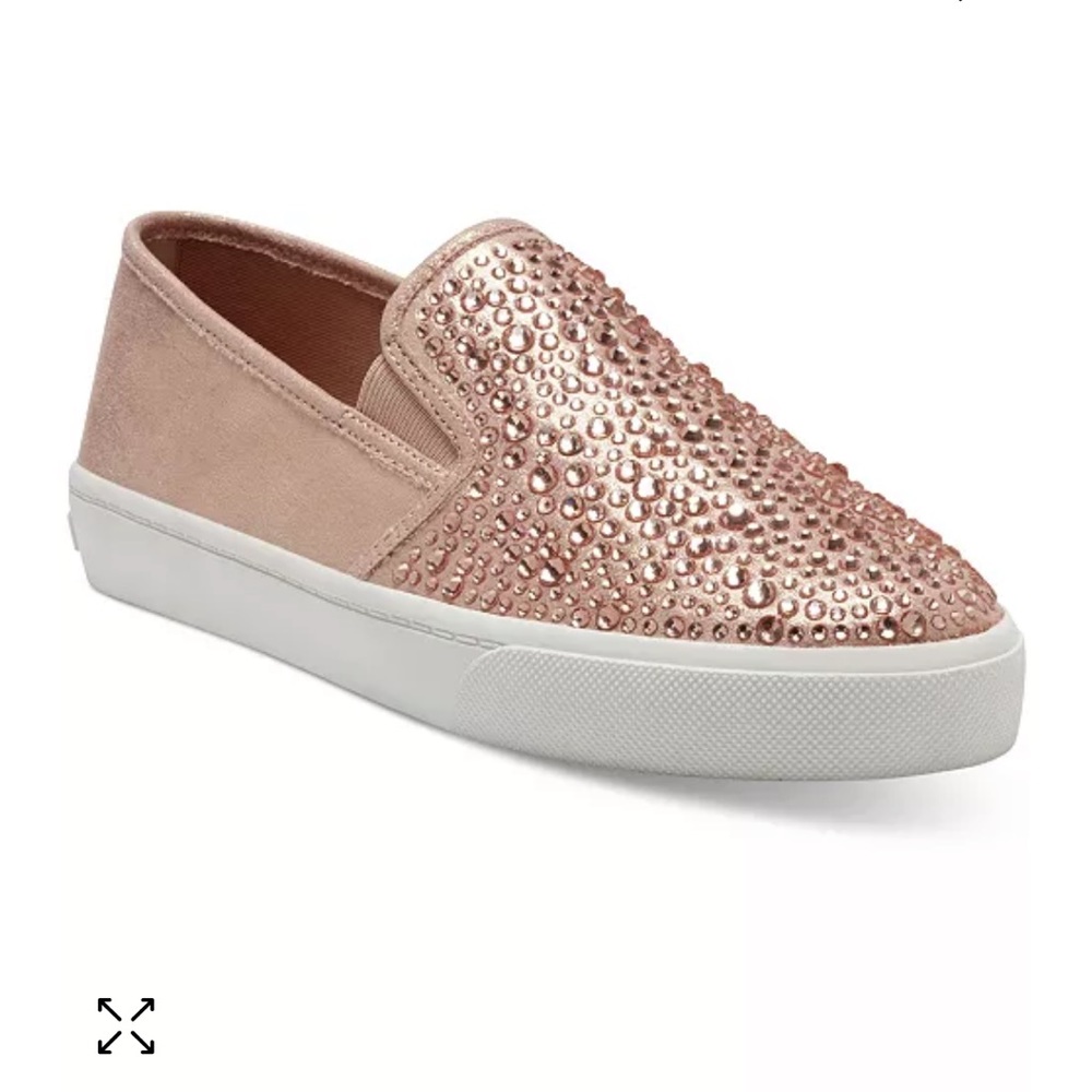 INC Sammie Slip on Sneakers in Rose Gold
